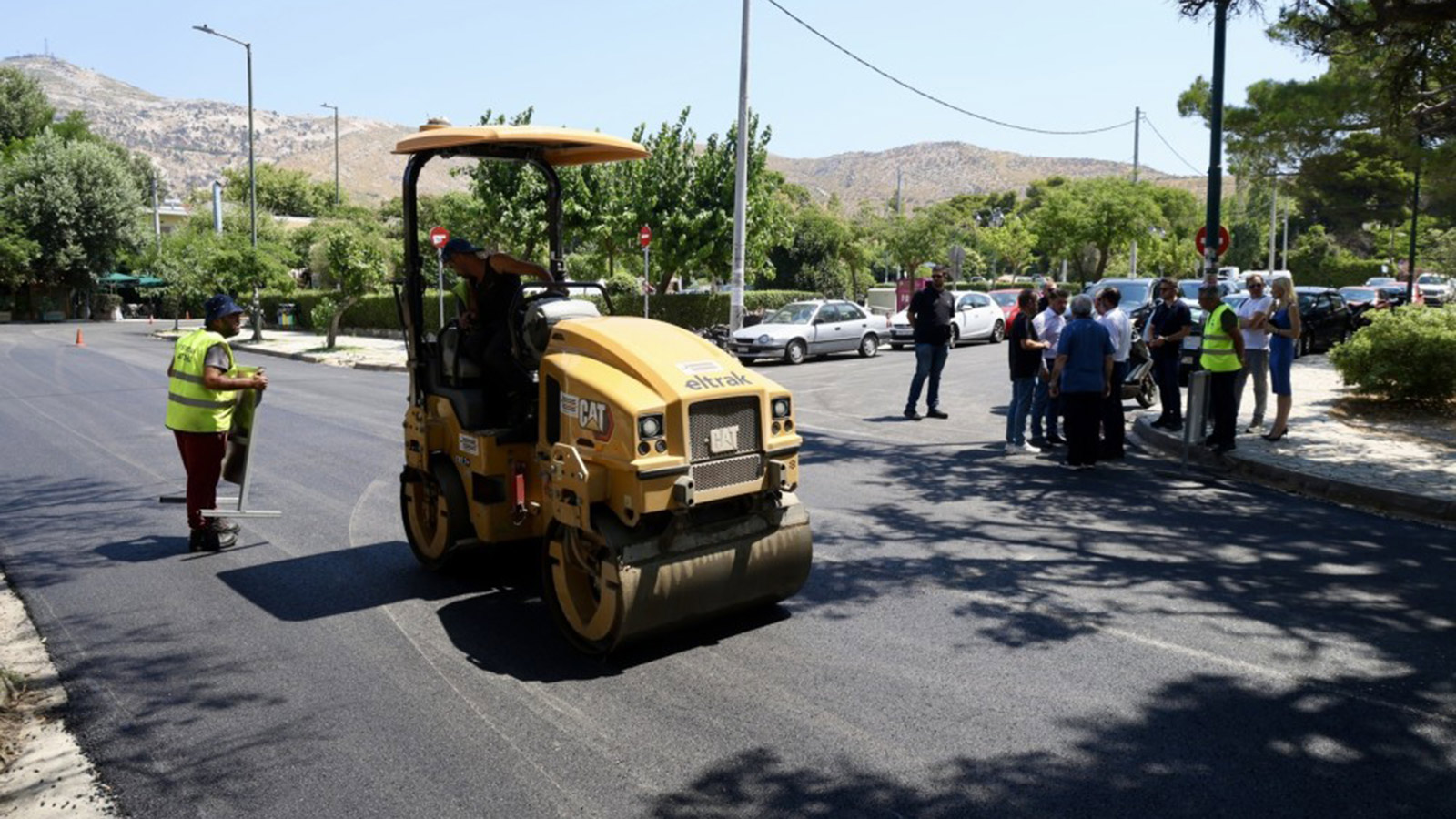 Εργασίες αναβάθμισης του οδικού δικτύου βρίσκονται σε πλήρη εξέλιξη στην Παλαιά Πεντέλη.